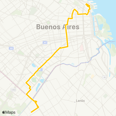 Ciudad de Buenos Aires Jnamba101 map