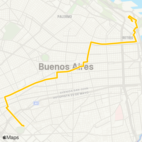 Ciudad de Buenos Aires Jnamba132 map