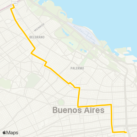 Ciudad de Buenos Aires Jnamba151 map