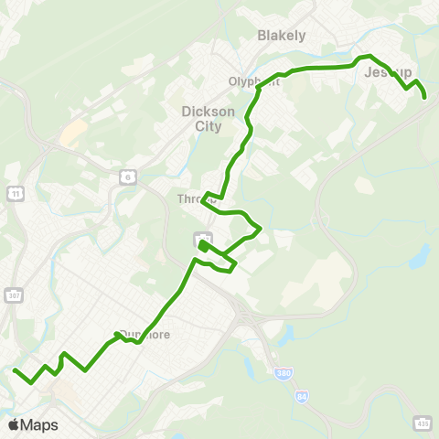 COLTS Jessup map