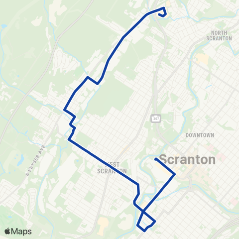 COLTS Keyser Lafayette Saturday map