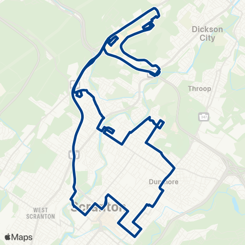 COLTS City Circle North map