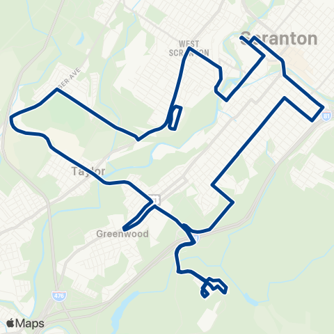 COLTS City Circle South map