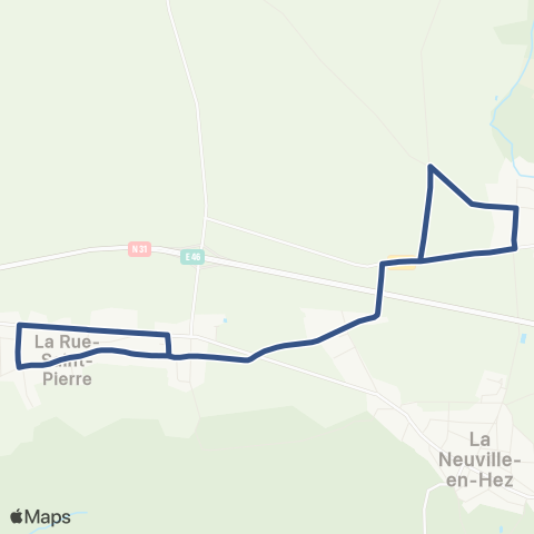 Corolis - Réseau scolaire Ligne 527 map