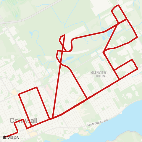 Cornwall Transit Business Park map