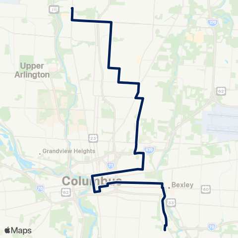 COTA Bryden / Maize map