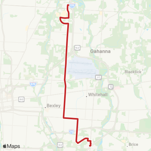 COTA James-Stelzer map