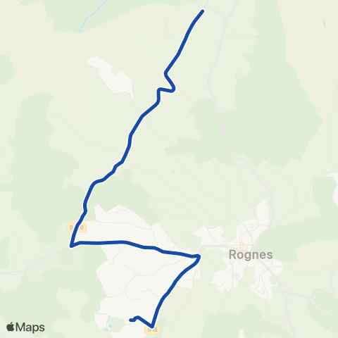 Pays d'Aix Mobilité Rognes - St Cannat - Clg Garrigues map