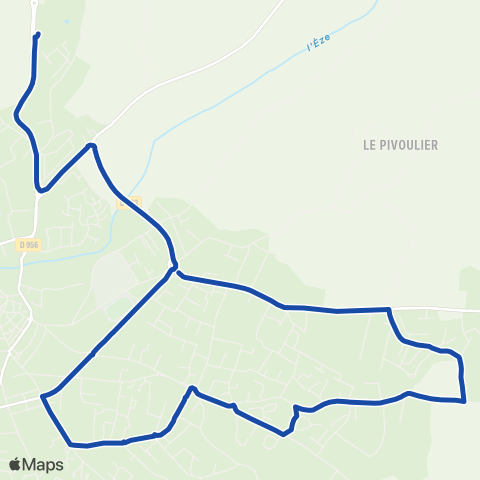 Pays d'Aix Mobilité Pertuis - Lyc Val de Durance map