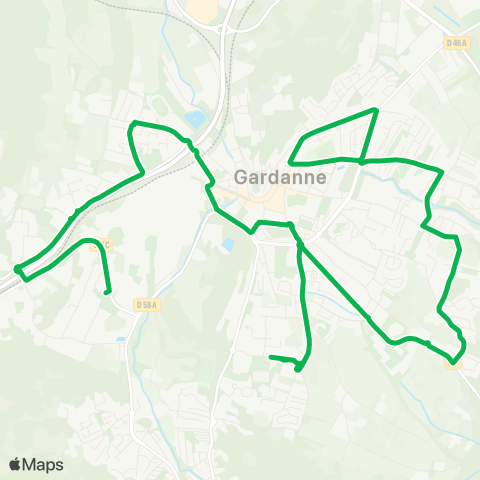 Pays d'Aix Mobilité 8 Mai 1945 - Gare Routière SNCF map