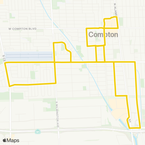 Compton Renaissance Transit 2 map