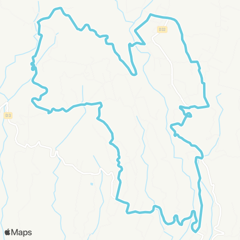 CarSud Navette des Lianes map