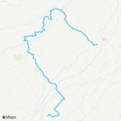 CarSud Rond Point 14ème - 3mares - Gare rout. Tampon map