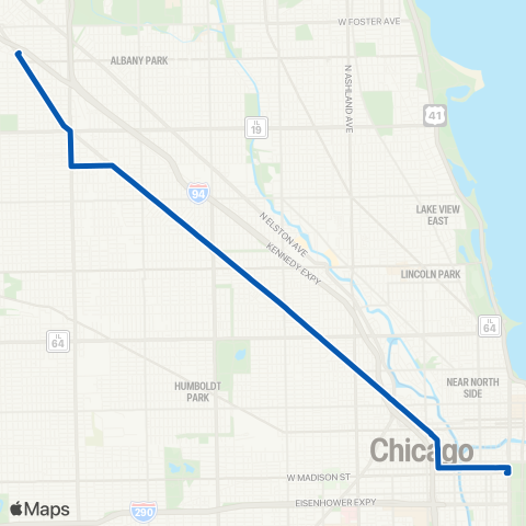 CTA Milwaukee map