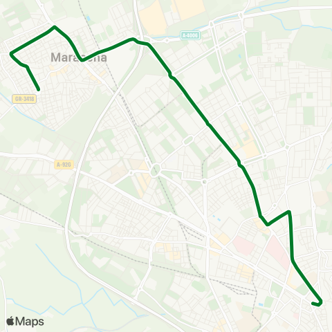 Junta de Andalucia Granada - Maracena (Ctra.Jaén) map