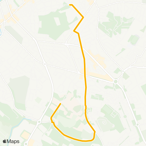 Sankéo Parking Universitaire ↔︎ Campus Mailly map