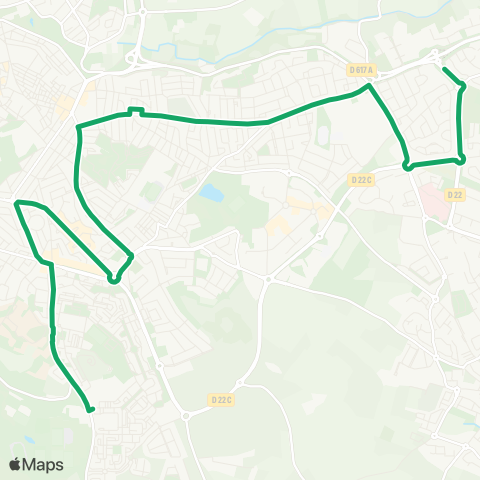 Sankéo La Lunette ↔︎ Parc des Sports ↔︎ Picasso / Massilia map