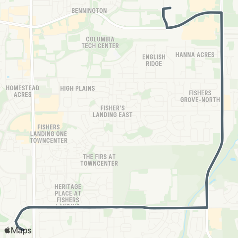 C-TRAN 192nd Ave / 34th St map