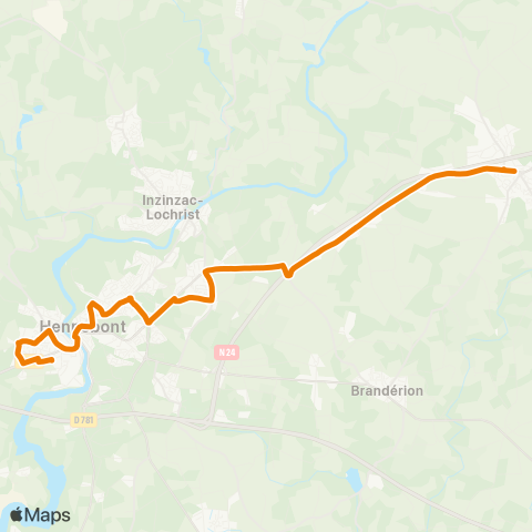 IZILO Languidic Pl. Guillerme - Hennebont Gare SNCF map