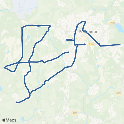 CTRL Scolaires Plœmeur Kerloret - Ploemeur Collèges et Écoles Primaires map