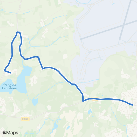 CTRL Scolaires Guidel Locmiquel Méné - Plœmeur les Pins map