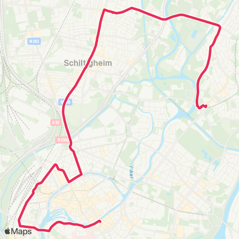 CTS Corbeau - Boecklin map