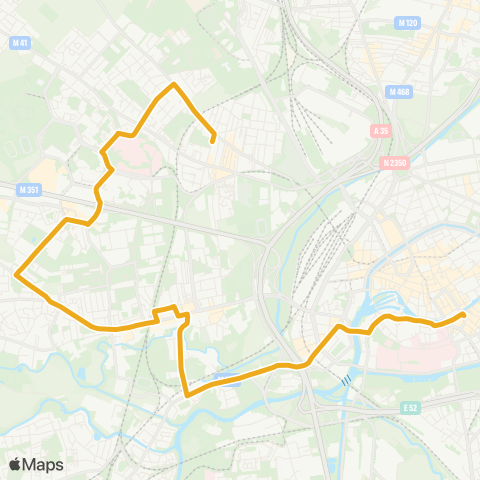 CTS Corbeau - Mathieu Zell map