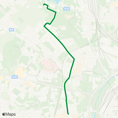 CTS Comtes - Schiltigheim Campus map