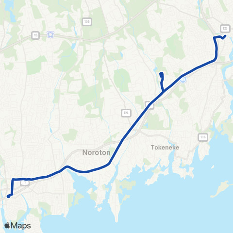 CTTransit Stamford Norwalk map