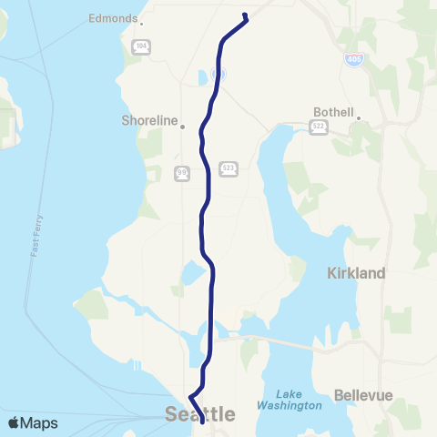 Community Transit Lynnwood City Center Station - Seattle map