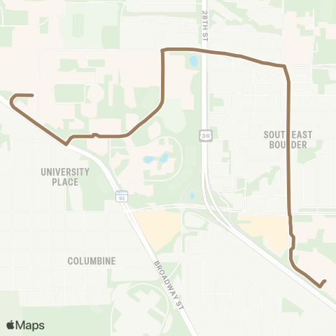 CU-Boulder Williams Village - Main Campus map