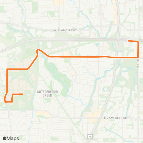 DART Comet Cruiser (883 West) map