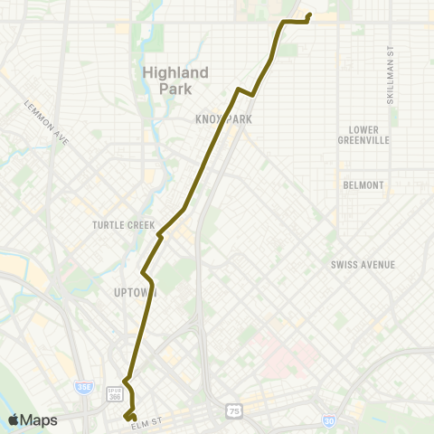 DART McKinney / Cole map