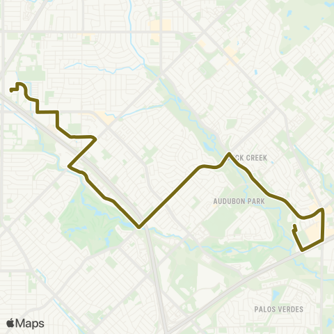 DART La Prada map