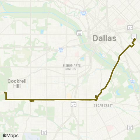 DART Illinois map