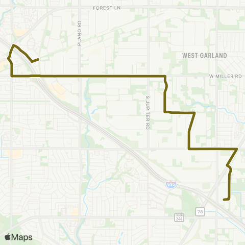 DART Miller map