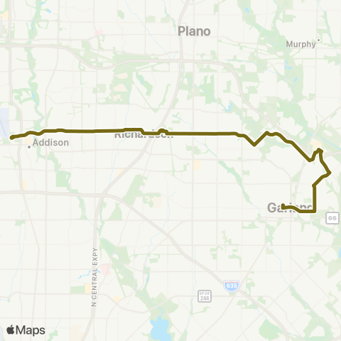 DART Naaman Forest / Beltline map