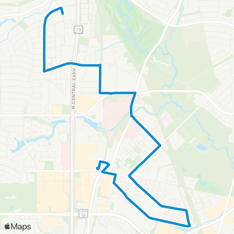 DART Ridgecrest map