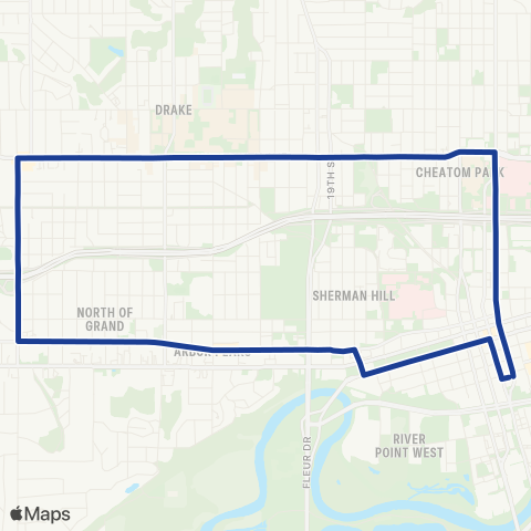 DART University / Ingersoll map