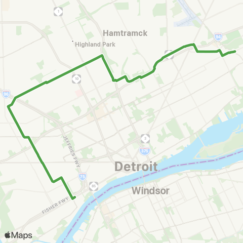 DDOT Clairmount map