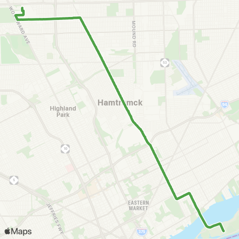 DDOT Conant map