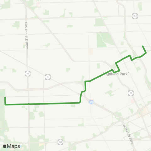 DDOT Chicago-Davison map