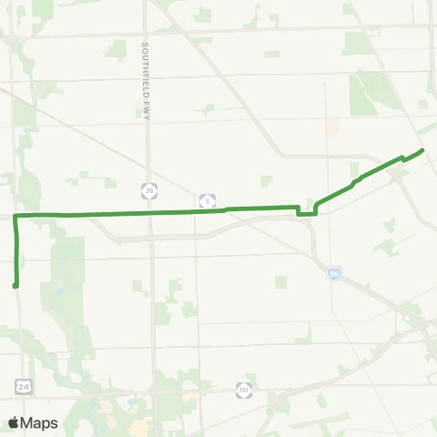 DDOT Schoolcraft map