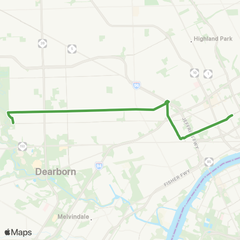 DDOT Tireman map