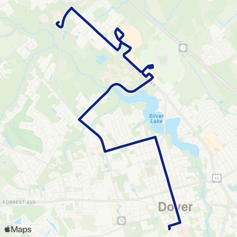 DART First State Deltech - West Dover map