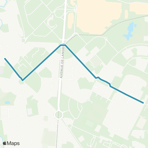 Divia Roosevelt - Collège Malraux map