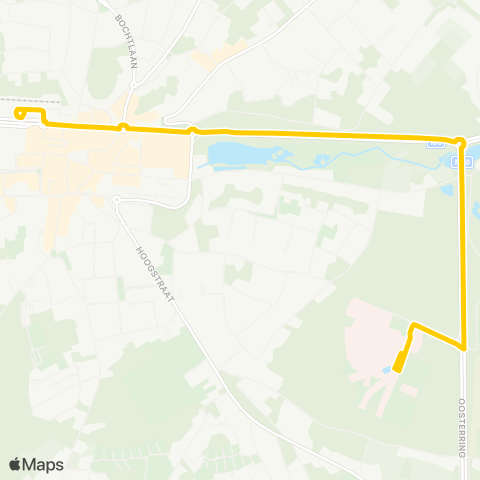 De Lijn Ziekenhuis - Genk Station map