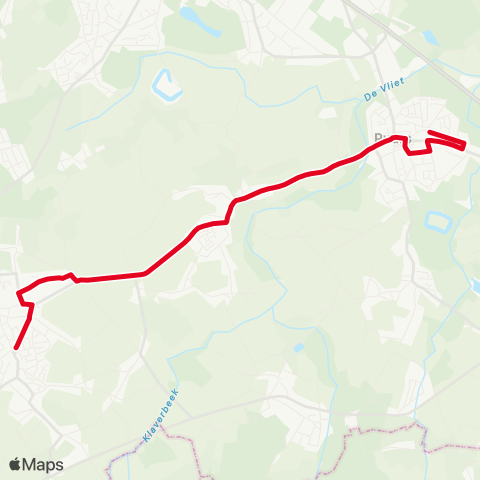 De Lijn Sint-Amands - Oppuurs - Puurs map