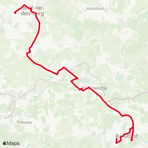 De Lijn Heist-op-den-Berg - Pijpelheide - Aarschot map