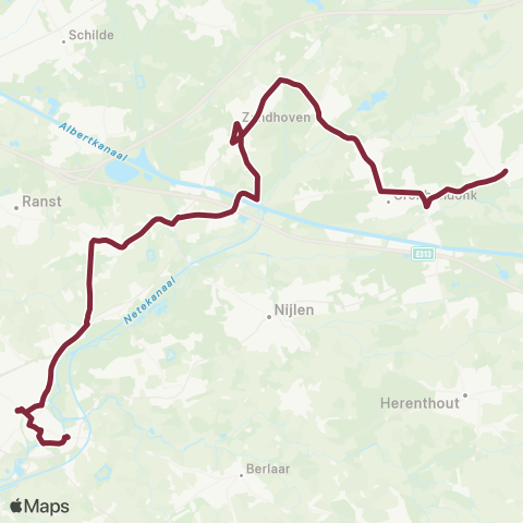 De Lijn Lier - Vorselaar map